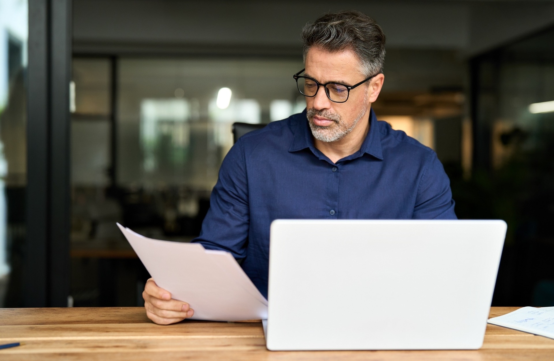 Person using computer