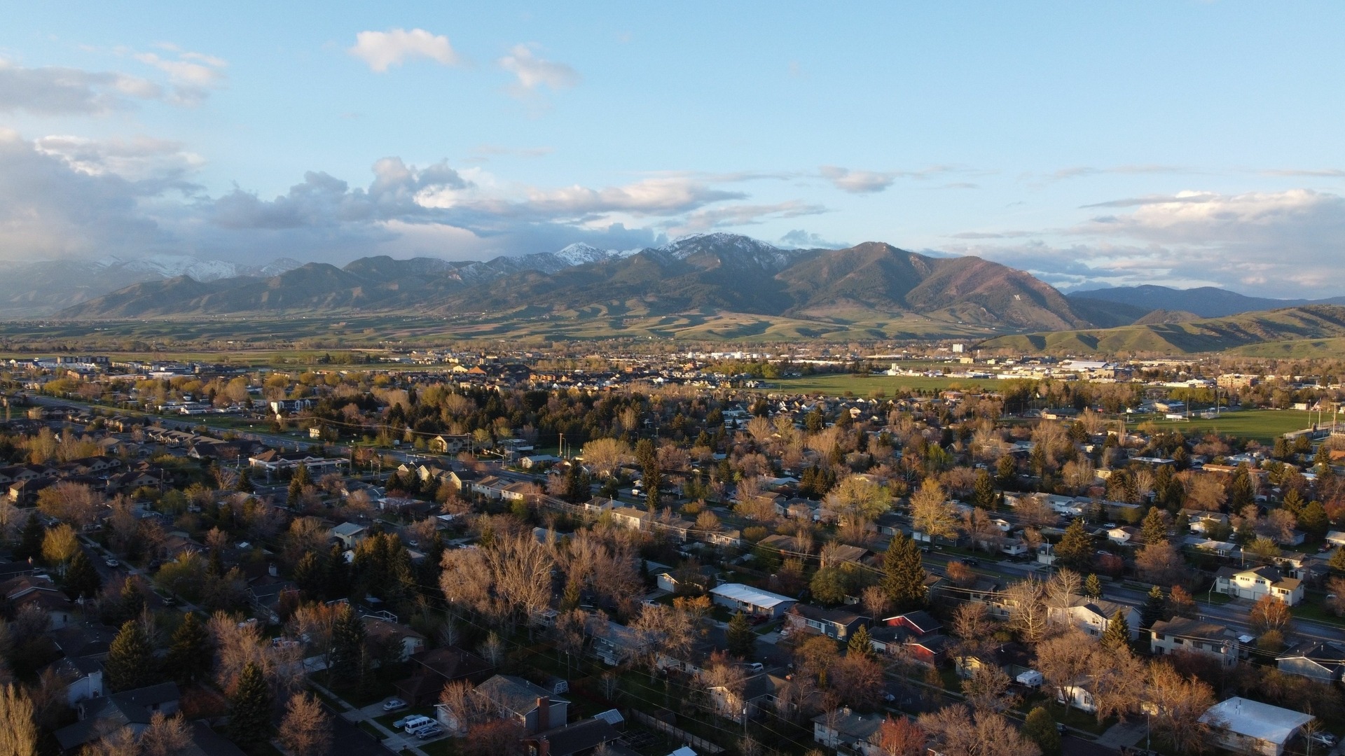 Bozeman Aerial View