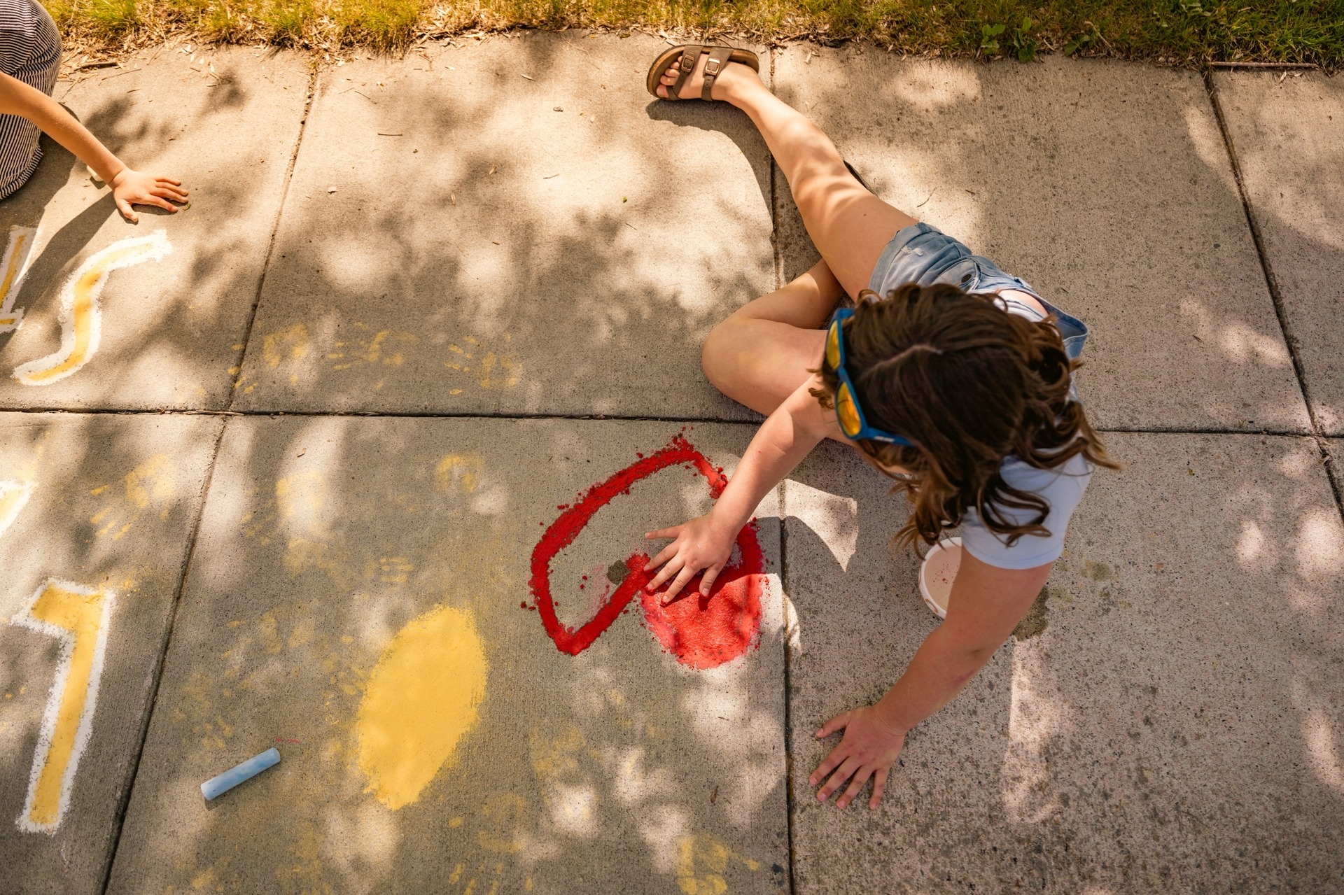 Chalk Art Heart