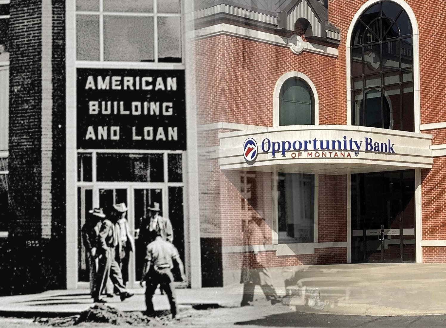 Vintage Photo of Opportunity Bank